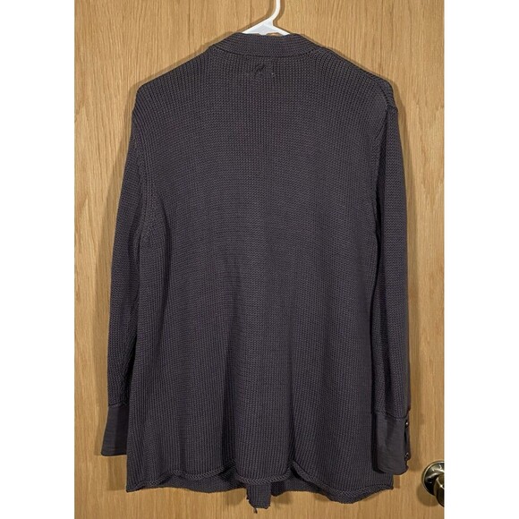 Pure Handknit Cardigan Sweater Lagenlook Boho Artsy Minimalist Women's Sz L/XL - Picture 2 of 12